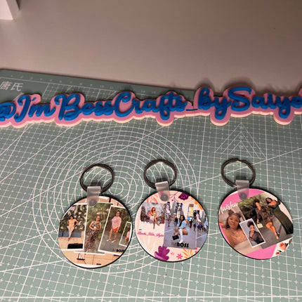 Imboss Custom Photo Keychain