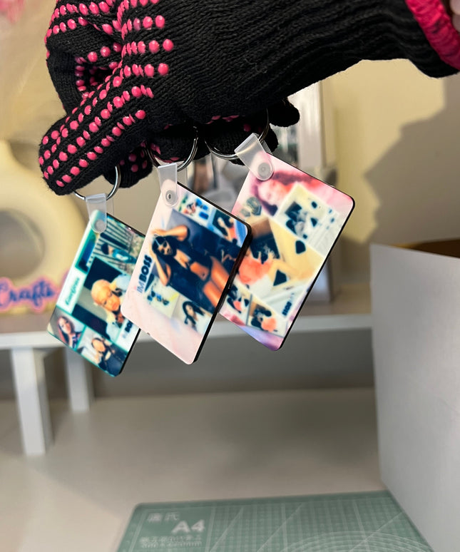 Imboss Custom Photo Keychain