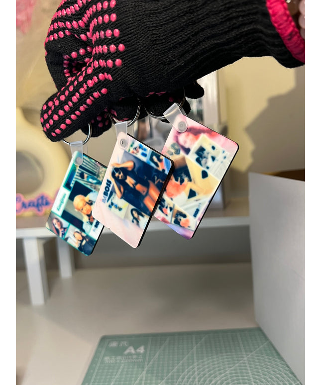 Imboss Custom Photo Keychain