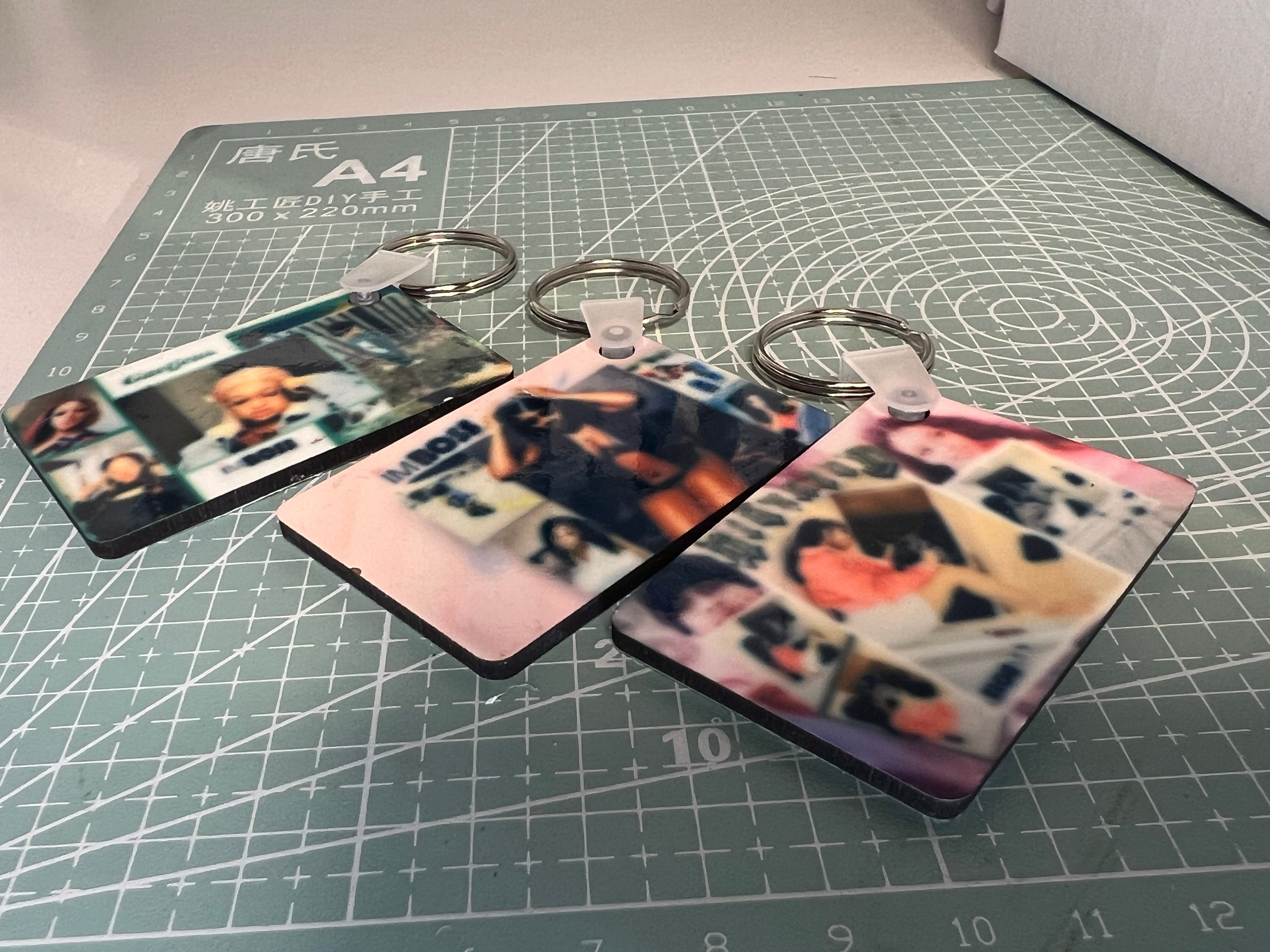 Imboss Custom Photo Keychain