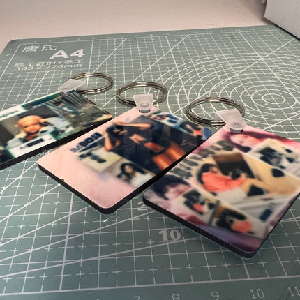 Imboss Custom Photo Keychain