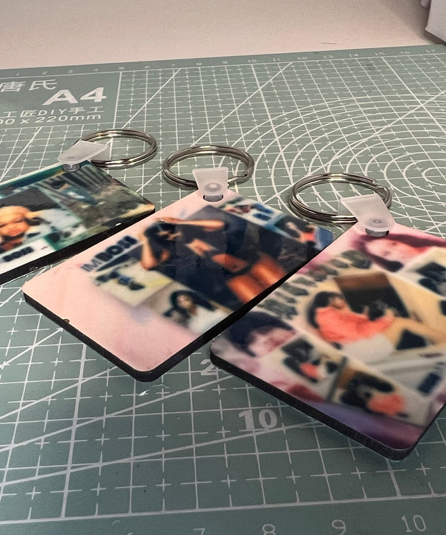 Imboss Custom Photo Keychain